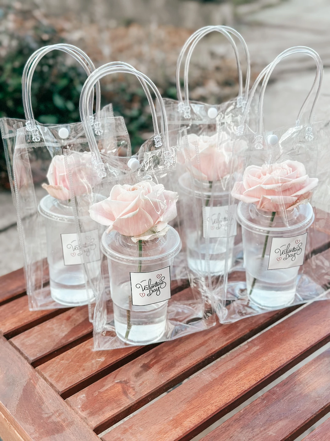 Rose in bag