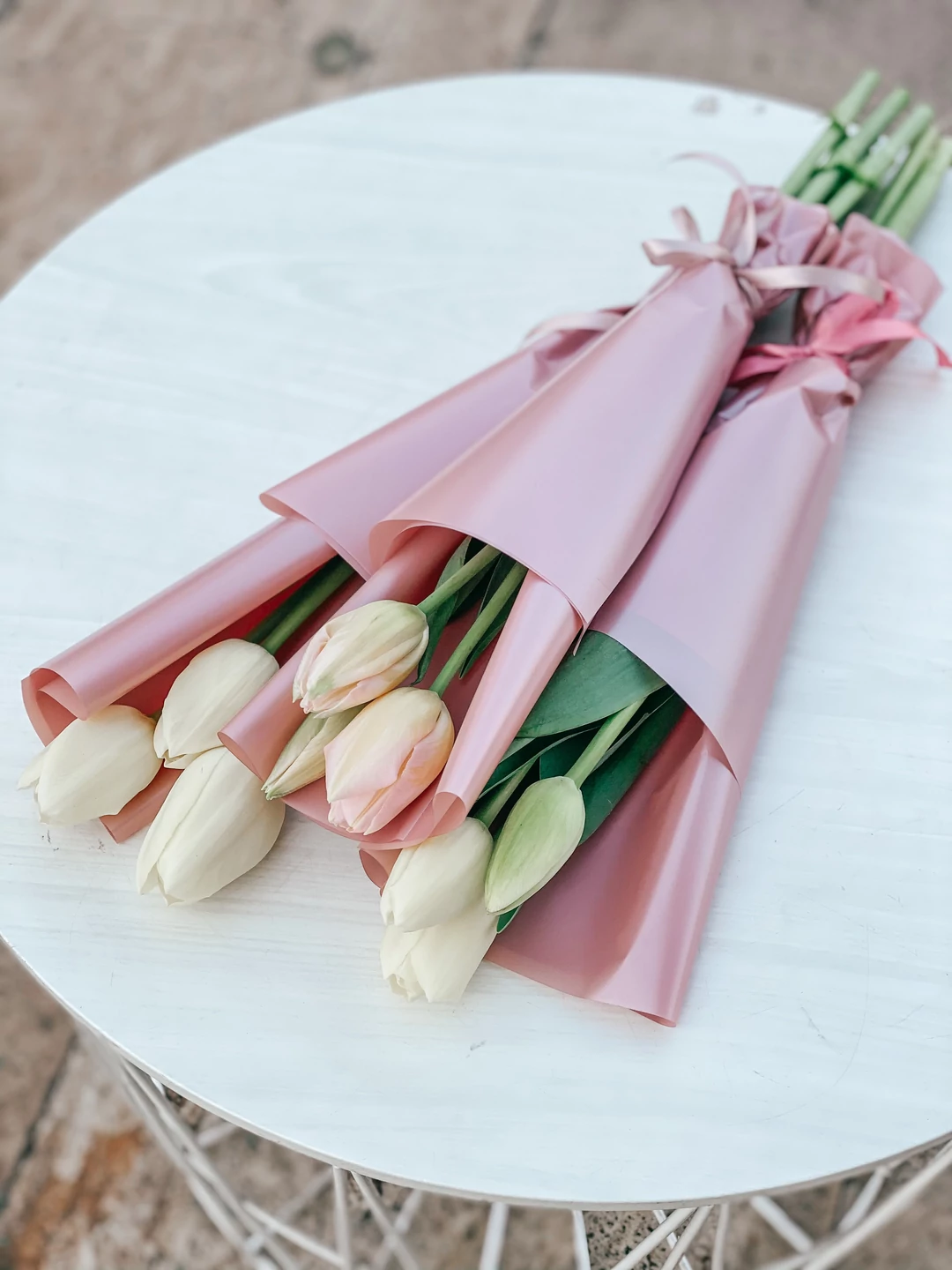 Tulipáncsokor (3 szálas)