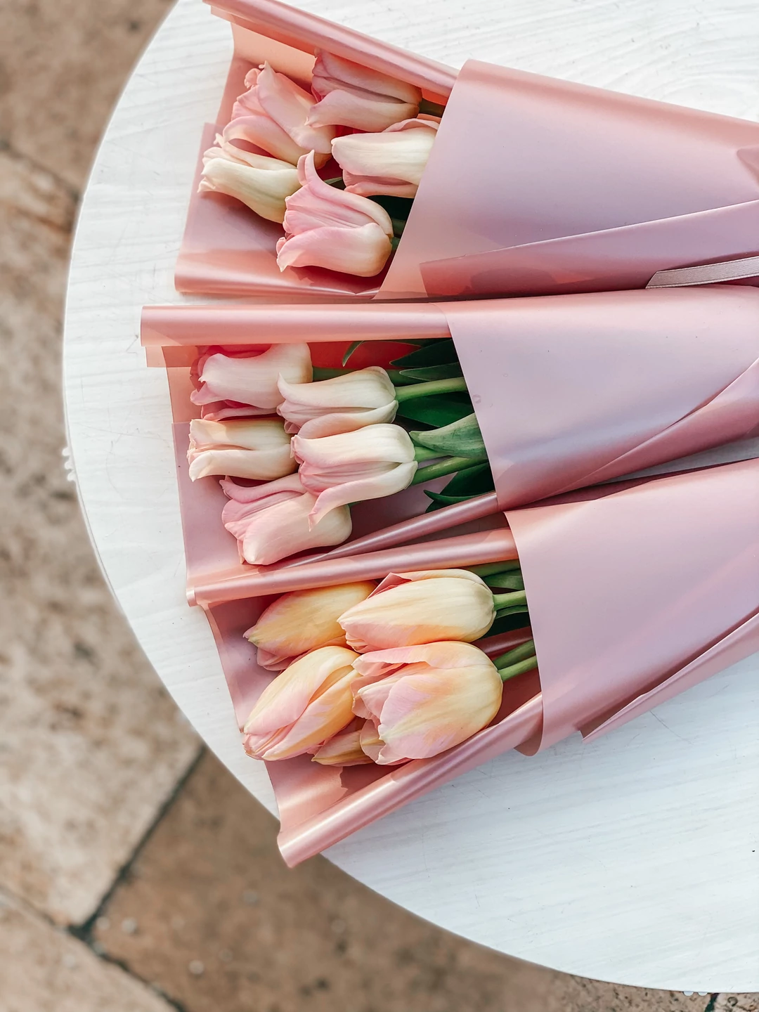 Tulipáncsokor (5 szálas)