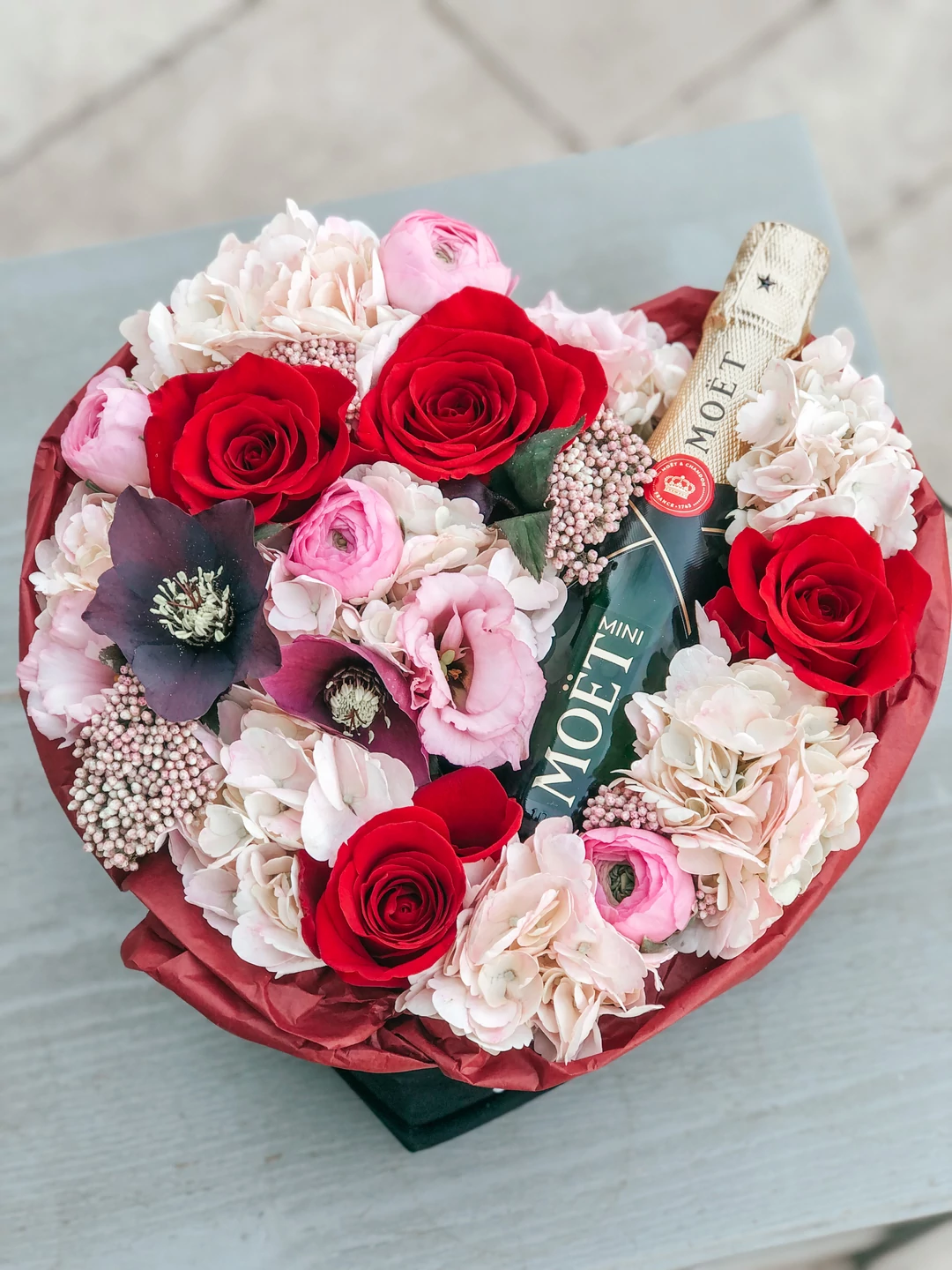Red Sparkling Romance