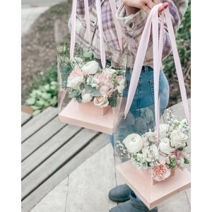 Flower box in bag